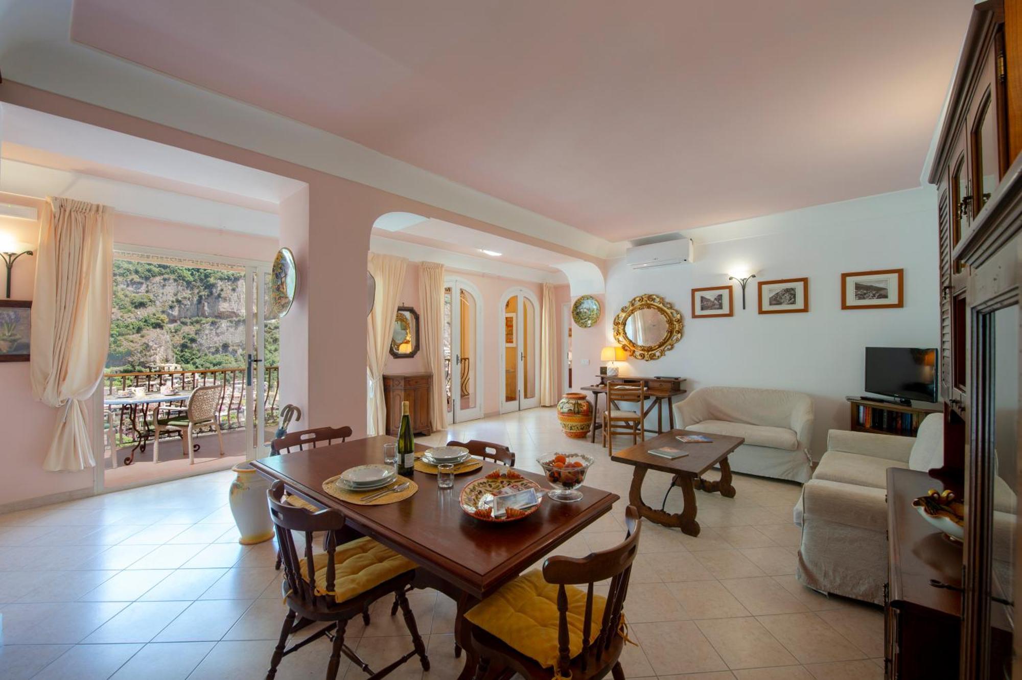 Ferienwohnung Casa Le Terrazze Positano Exterior foto