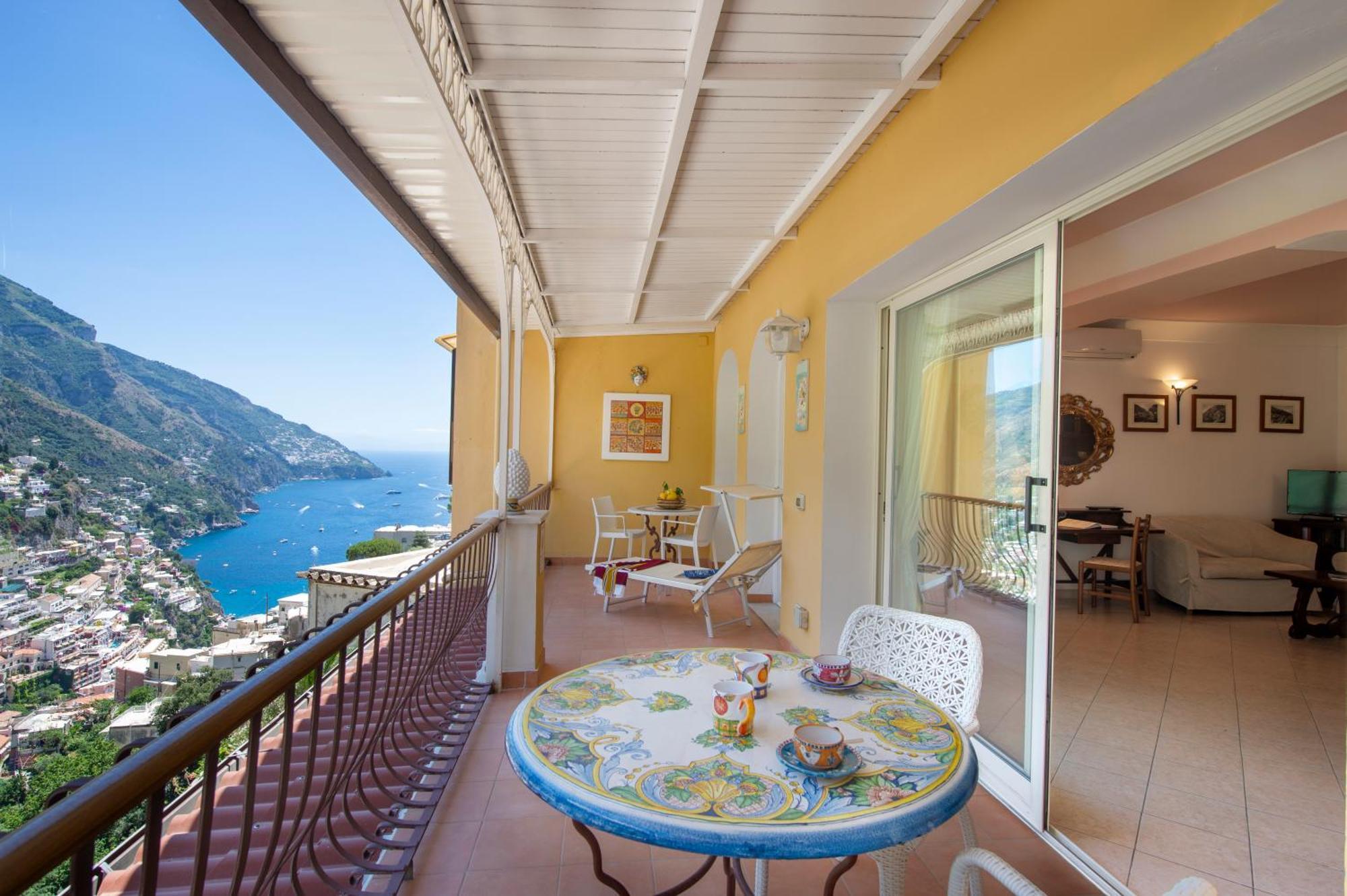 Ferienwohnung Casa Le Terrazze Positano Exterior foto