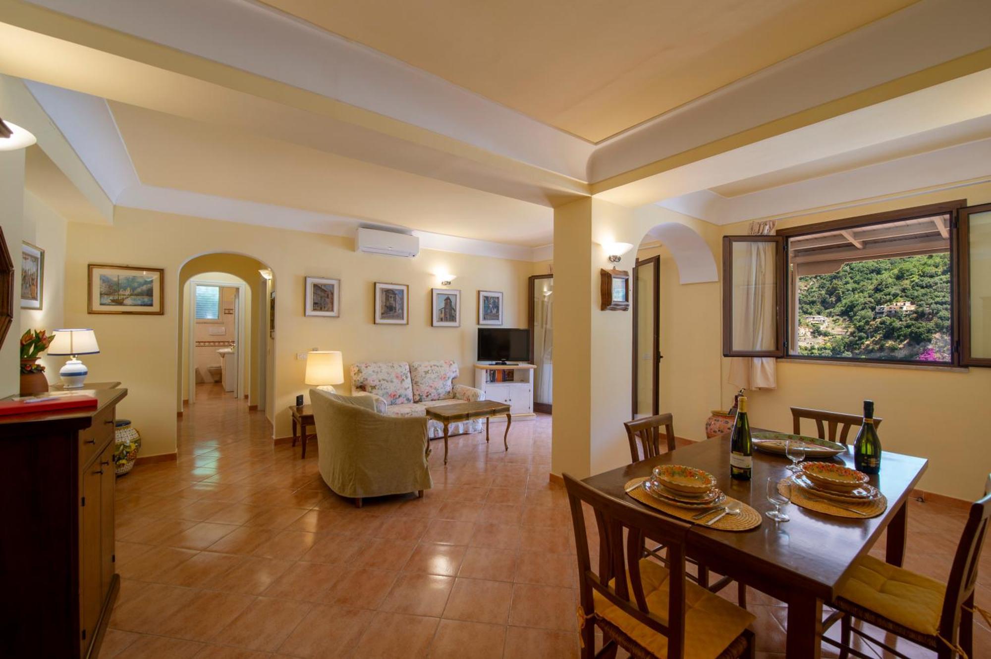 Ferienwohnung Casa Le Terrazze Positano Exterior foto